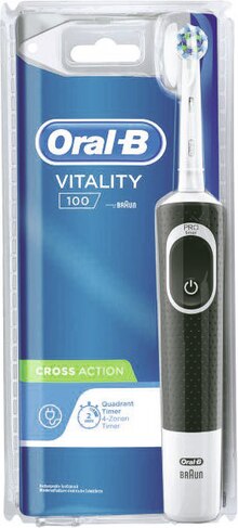 Géant Casino Nogent-sur-Marne - Brosse à dents électrique Vitality 100 Cross Action Black Promo Brosse à dents électrique Vitality 100 Cross Action Black dans le catalogue Géant Casino "Priorité aux promos" à Nogent-sur-Marne
