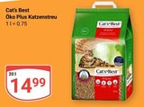 GLOBUS Simmern - Öko Plus Katzenstreu Angebot im Prospekt Öko Plus Katzenstreu bei GLOBUS im Simmern Prospekt für 14,99 €