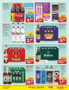 Cola im aktuellen Netto Marken-Discount Prospekt (Würselen) Cola im Netto Marken-Discount Prospekt "Aktuelle Angebote" mit 59 Seiten (Würselen)