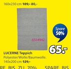 LUCERNE Teppich von  im aktuellen JYSK Prospekt für 65,00 €
