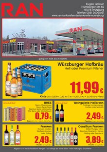Bier im RAN Prospekt "RAN" mit 4 Seiten (Würzburg)