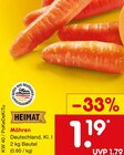 Möhren im Angebot bei Netto Marken-Discount in Hemer Möhren Angebote von HEIMAT bei Netto Marken-Discount Hemer für 1,19 €
