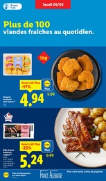 Offre Poulet dans le catalogue Lidl du moment à la page 8