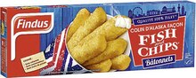 Casino Supermarchés Denouval - Bâtonnets façon Fish & Chips surgelés Promo Bâtonnets façon Fish & Chips surgelés dans le catalogue Casino Supermarchés "Le mois Casinomania" à Denouval