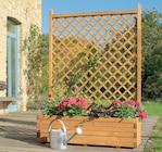 Blumenkasten mit Rankgitter gerade kdi-Grün Angebote bei Hagebaumarkt Oberhausen für 79,99 €