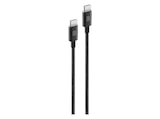 USB Ladekabel im MediaMarkt Saturn Prospekt Geflochtenes USB-C zu USB-C, Ladekabel, 1,5 m, Schwarz von CELLULAR LINE im aktuellen MediaMarkt Saturn Prospekt für 7,00 €