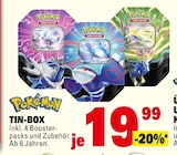 TIN-BOX von Pokémon im aktuellen E center Prospekt für 19,99 €