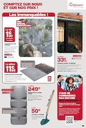 Promos Gravier dans le catalogue "POUR BIEN RÉNOVER COMPTEZ SUR NOUS..." de Gedimat Gravier en promo dans le catalogue Gedimat à la page 3