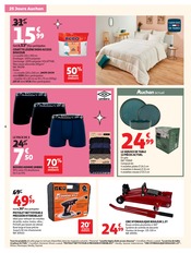Promos Couette dans le catalogue "25 JOURS AUCHAN" de Auchan Hypermarché Couette en promo dans le catalogue Auchan Hypermarché à la page 8