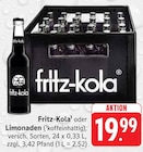 Fritz-Kola bei Trinkgut im Dossenheim Prospekt für 19,99 €