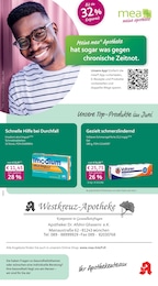 mea - meine apotheke Prospekt für München: "Unsere Juni-Angebote", 4 Seiten, 01.06.2026 - 30.06.2026