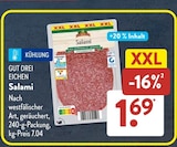 Salami bei ALDI SÜD im Dachau Prospekt für 1,69 €