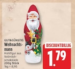 Weihnachtsmann von GUT&GÜNSTIG für 1,79 € bei EDEKA im Angebot Weihnachtsmann von GUT&GÜNSTIG im aktuellen EDEKA Prospekt