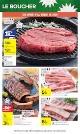 Promos Viande dans le catalogue "LE MOIS DES SUPPORTERS" de Carrefour Viande en promo dans le catalogue Carrefour à la page 45