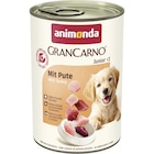 Aktuelles Animonda Dog Dose GranCarno Junior mit Pute 400 g Angebot bei Zookauf in Hannover ab 1,39 €
