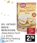 Backmischung Käse-Sahne-Torte Angebote von Dr. Oetker bei EDEKA Bottrop für 2,79 €