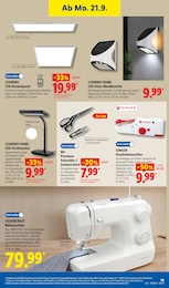 Nähmaschine Angebot & Preis im aktuellen Lidl Prospekt Nähmaschine Angebot im aktuellen Lidl Prospekt auf Seite 33
