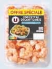 Crevettes Décortiquées Cuites Nature - U en promo chez U Express La Rochelle à 5,50 €