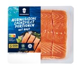 Norwegische Lachsfilet-Portionen im Angebot bei Lidl in Worms Norwegische Lachsfilet-Portionen Angebote von Fischerstolz bei Lidl Worms für 9,49 €