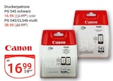 Druckerpatrone PG 545 schwarz von Canon für 16,99 € bei GLOBUS im Angebot Druckerpatrone PG 545 schwarz von Canon im aktuellen GLOBUS Prospekt