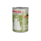 AMORA Fleisch Pur mit Geflügel + Käse 400 g Angebote von Amora bei Zookauf Voerde für 1,39 €