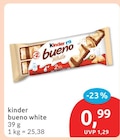Bueno White von Kinder im aktuellen budni Prospekt
