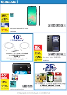 Promotion Imprimante dans le prospectus Carrefour, valable du 24/03/2026 au 06/04/2026 Promo Imprimante dans le catalogue Carrefour du moment à la page 83