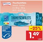 Thunfischfilets Angebote von Dreimaster bei Netto Marken-Discount Gera für 1,49 €