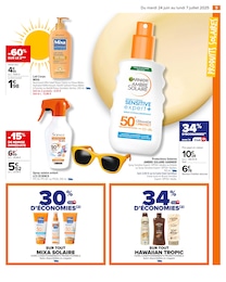Offre Garnier Ambre Solaire dans le catalogue Carrefour du moment à la page 11