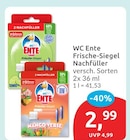 Frische-Siegel Nachfüller Lime von WC Ente im aktuellen budni Prospekt