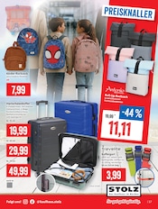 Rucksack im Kaufhaus Stolz Prospekt in Greifswald Aktueller Kaufhaus Stolz Prospekt mit Rucksack, "STOLZ. Das Kaufhaus im Norden.", Seite 17