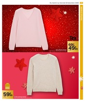 Promos Pull Homme dans le catalogue "UN Noël POUR TOUS LES GOÛTS" de Carrefour à la page 19