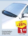 Frontscheibenabdeckung Angebote bei famila Nordwest Oldenburg für 1,49 €
