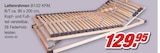 Lattenrahmen B1/22 KFM für 129,95 € bei Möbel AS im Angebot Lattenrahmen B1/22 KFM im aktuellen Möbel AS Prospekt