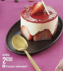 Géant Casino Saint-Martin-d'Hères - Fraisier individuel Promo Fraisier individuel dans le catalogue Géant Casino "Salon du fruit" à Saint-Martin-d'Hères