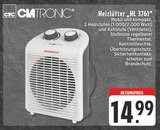 Heizlüfter HL 3761 im Angebot bei E center in Lünen Heizlüfter HL 3761 Angebote von Clatronic bei E center Lünen für 14,99 €