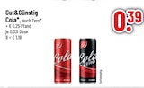 Cola von Gut&Günstig im aktuellen Trinkgut Prospekt für 0,39 €