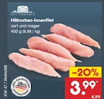 Aktuelles Hähnchen-Innenfilet Angebot bei Netto Marken-Discount in Heilbronn ab 3,99 €