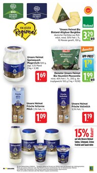 Käse im aktuellen EDEKA Prospekt (Heilbronn) Käse im EDEKA Prospekt "Aktuelle Angebote" mit 40 Seiten (Heilbronn)
