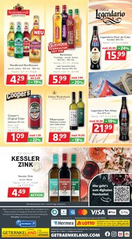 Rum im aktuellen Getränkeland Prospekt (Lübeck) Rum im Getränkeland Prospekt "Die Getränkekönner" mit 9 Seiten (Lübeck)