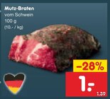 Mutz-Braten im Angebot bei Netto Marken-Discount in Görlitz Mutz-Braten Angebote bei Netto Marken-Discount Görlitz für 1,00 €