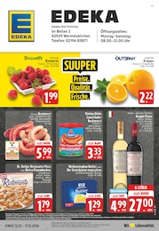 EDEKA Prospekt für Wermelskirchen mit 28 Seiten EDEKA Prospekt "Aktuelle Angebote" für Wermelskirchen, 28 Seiten, 12.10.2026 - 17.10.2026
