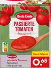passierte Tomaten im Angebot bei Netto Marken-Discount in Amberg passierte Tomaten Angebote von Beste Ernte bei Netto Marken-Discount Amberg für 0,65 €