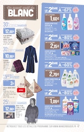 Prix et réduction Lessive Liquide dans le prospectus Supermarchés Match en cours Offre Lessive Liquide dans le catalogue Supermarchés Match du moment à la page 47