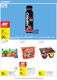 Offre Danette dans le catalogue Carrefour du moment à la page 11