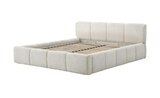 Polsterbett in cremefarbenem Bouclé Palma von  im aktuellen Höffner Prospekt für 949,00 €