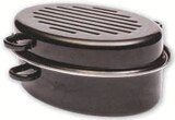Cocotte Roaster 2 en 1 - 6,3L - BAUMALU en promo à 23,99 € chez Hyper U Cocotte Roaster 2 en 1 - 6,3L - BAUMALU dans le catalogue Hyper U