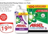 Waschmittel Flüssig Angebote von Ariel bei GLOBUS Oberursel für 19,99 €
