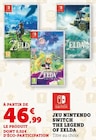 Jeu nintendo switch The Legend of Zelda en promo chez Super U Pau à 46,99 €