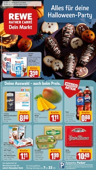 REWE Prospekt "Dein Markt" mit  Seiten (Ratingen)